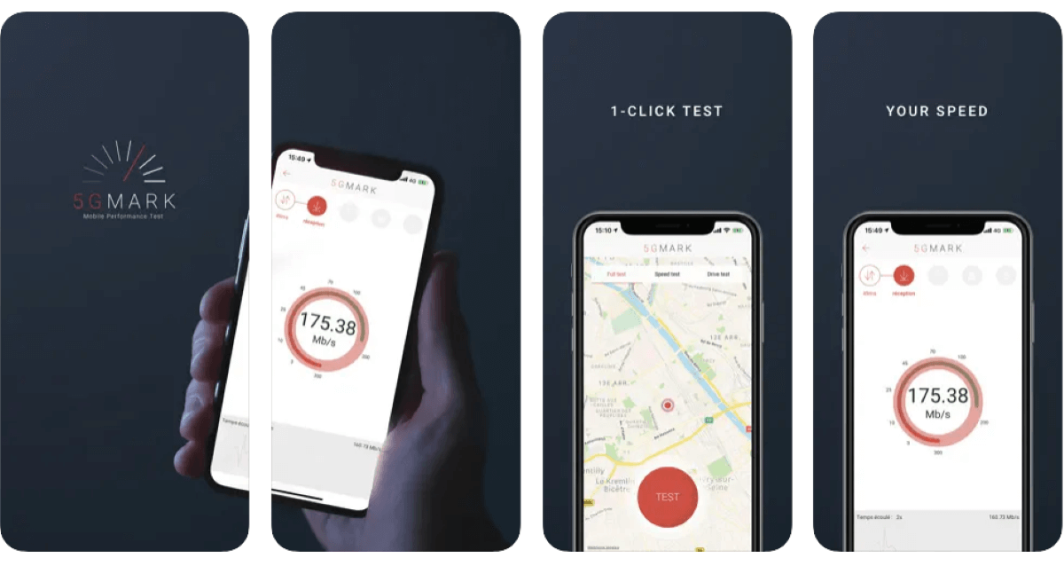 5GMARK (3G/4G/5G speed test) 5GMARK (3G/4G/5G speed test)