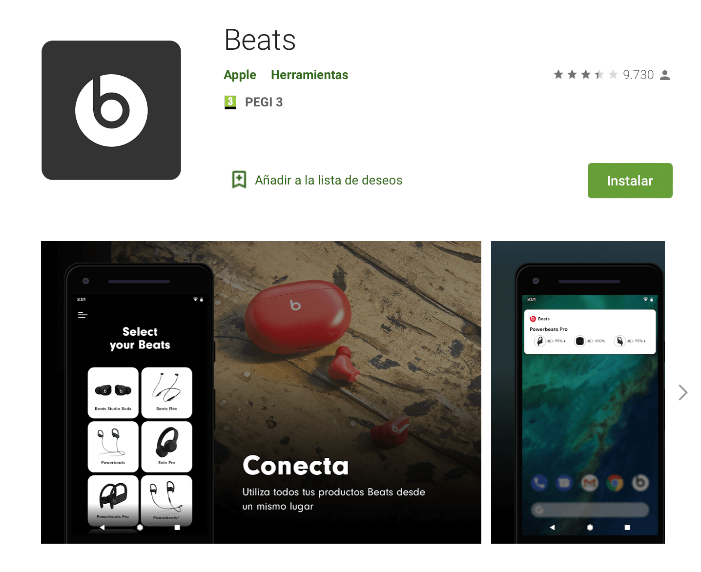 Beats en Google Play