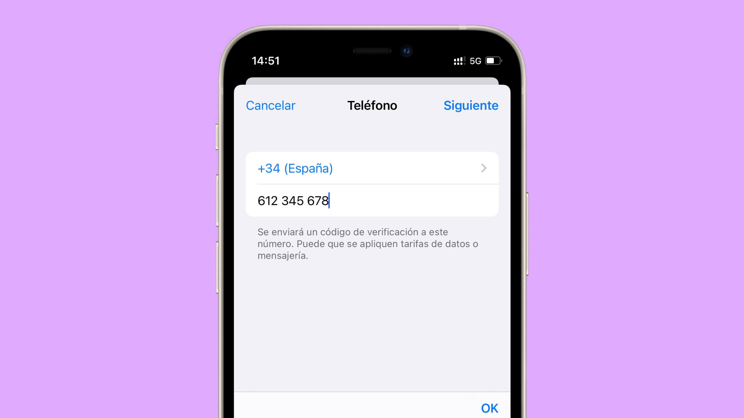 Cambiar número de teléfono del ID de Apple desde iPhone o iPad