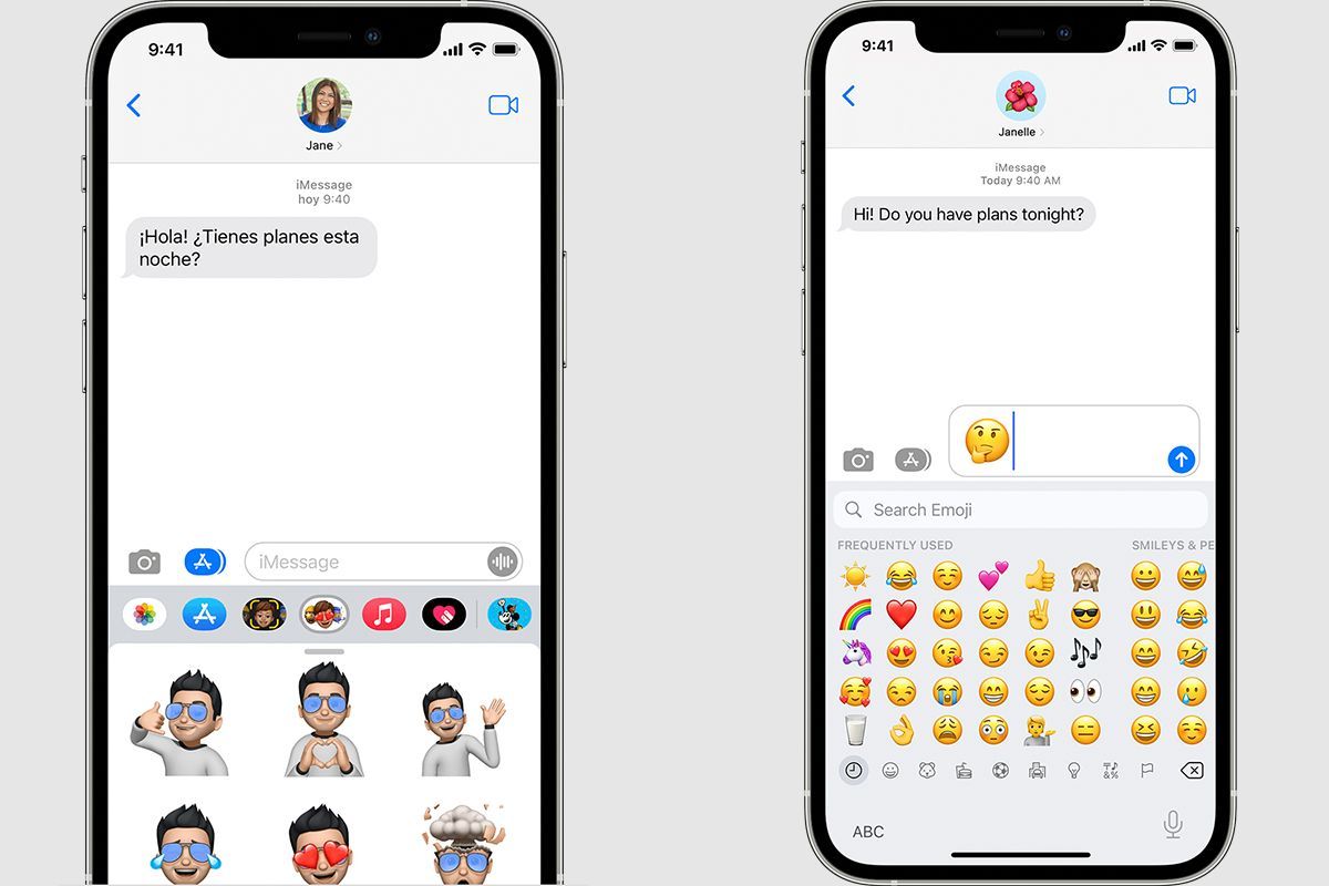 Crear y enviar Memojis