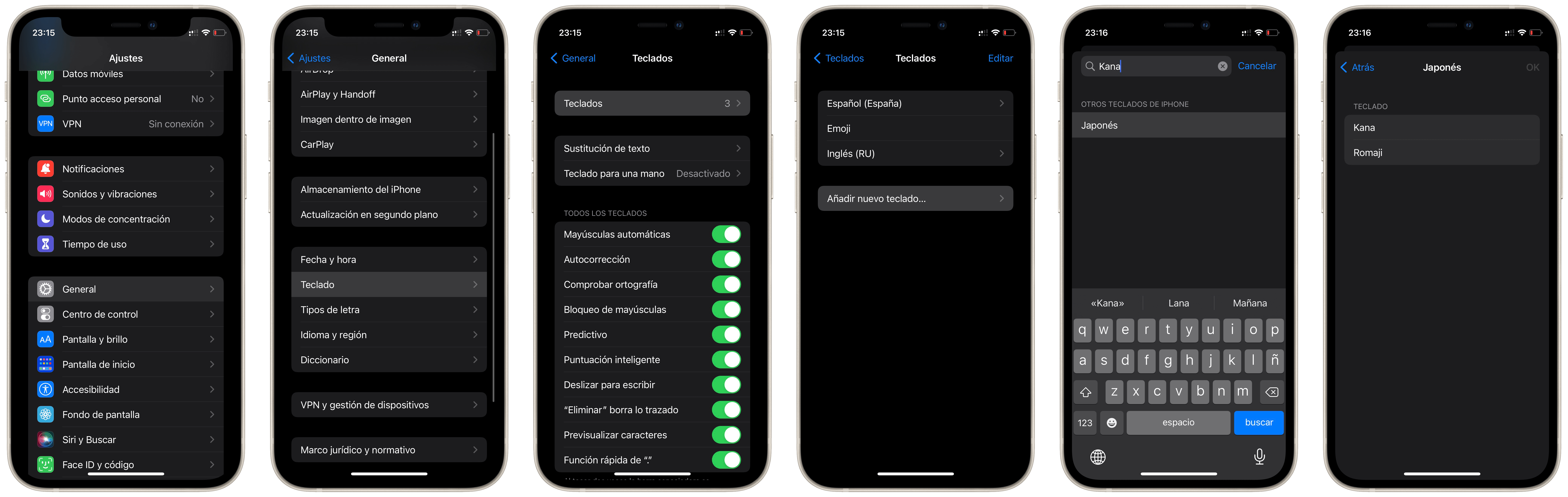 Emoticonos ocultos en el iPhone