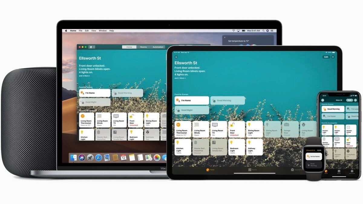 Dispositivos compatibles con Apple HomeKit
