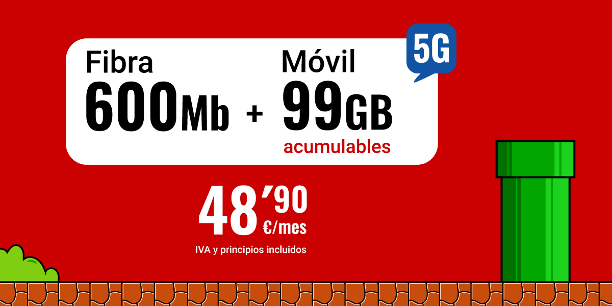 Mejoras en la tarifa de fibra y móvil de Pepephone