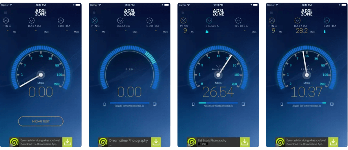 Test de Velocidad Test de Velocidad