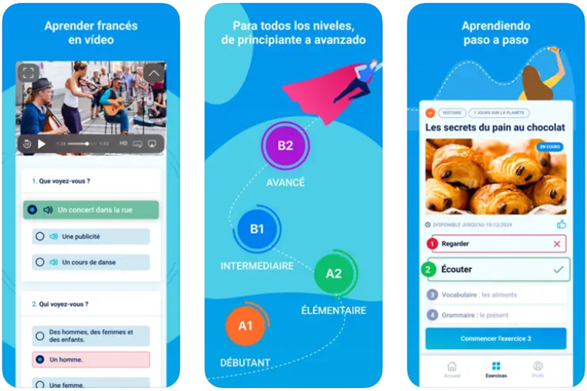 TV5MONDE: aprende francés con vídeos cortos desde iPhone 