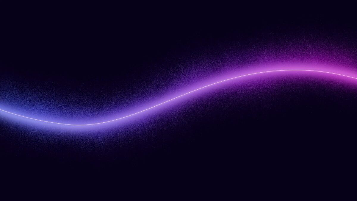 Wallpaper minimalista OLED viento para iPhone, iPad y Mac