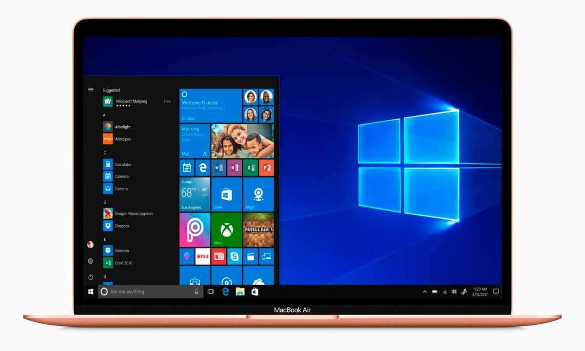 Instalar Windows 10 en Mac