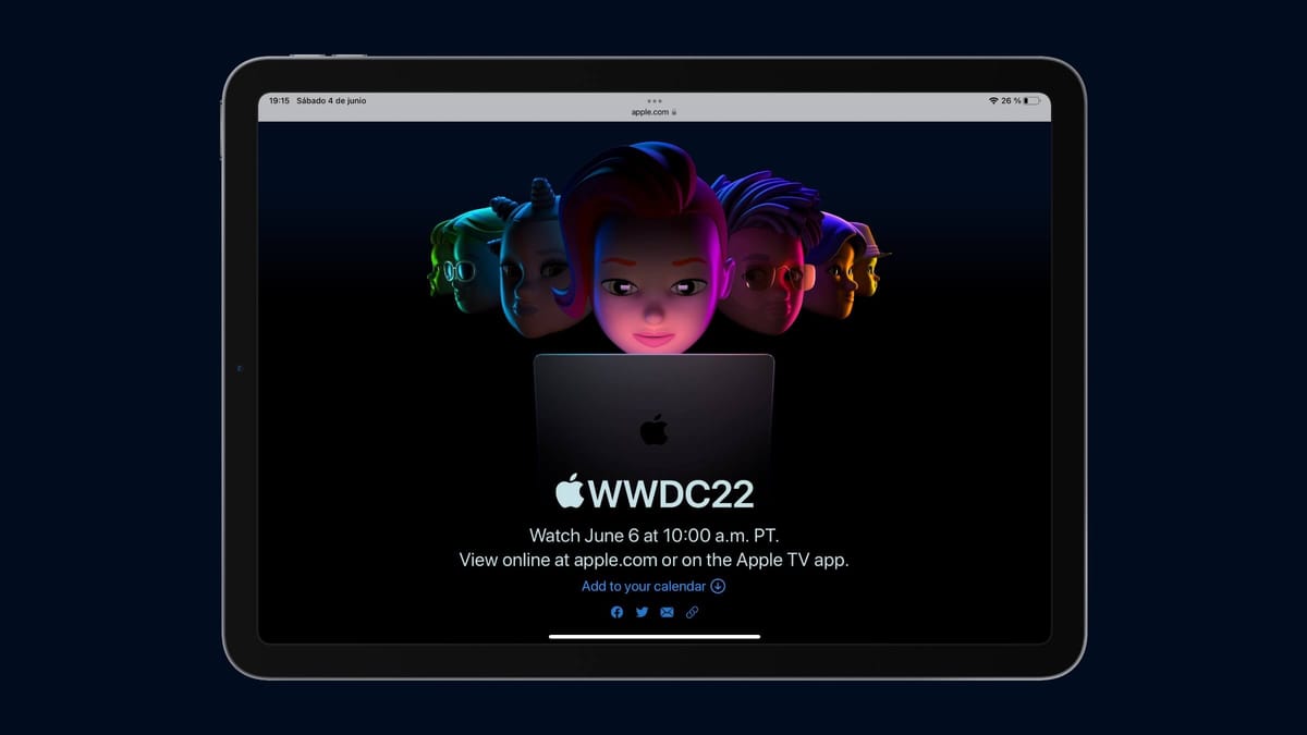 WWDC22: ver directo en streaming